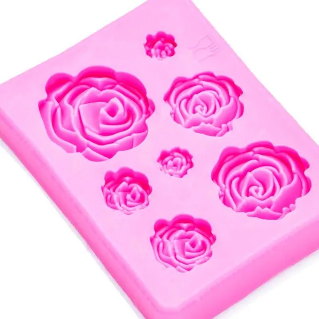 Silicone form for roses Mi881