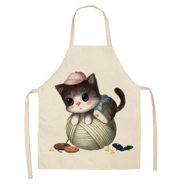 Stylová kuchyňská zástěra s motivem koček Mini Me