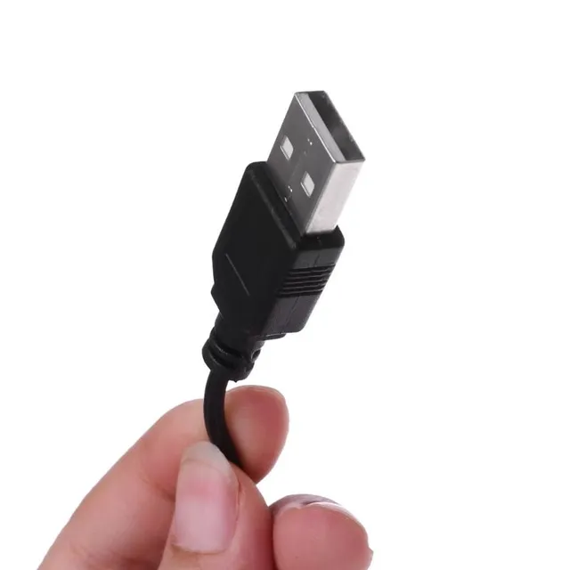 Mini akvárko pro rybičky s osvětlením USB