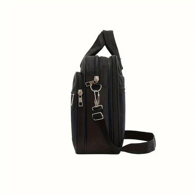 Men's laptop bag, fashionable shoulder bag, durable outdoor bag with extra large capacity, bag for short business trips