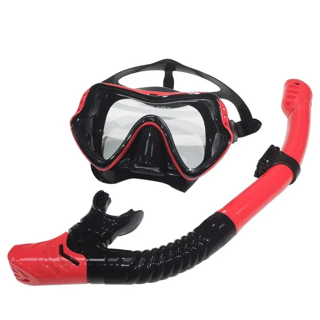 Professional diving set - diving mask + snorkel