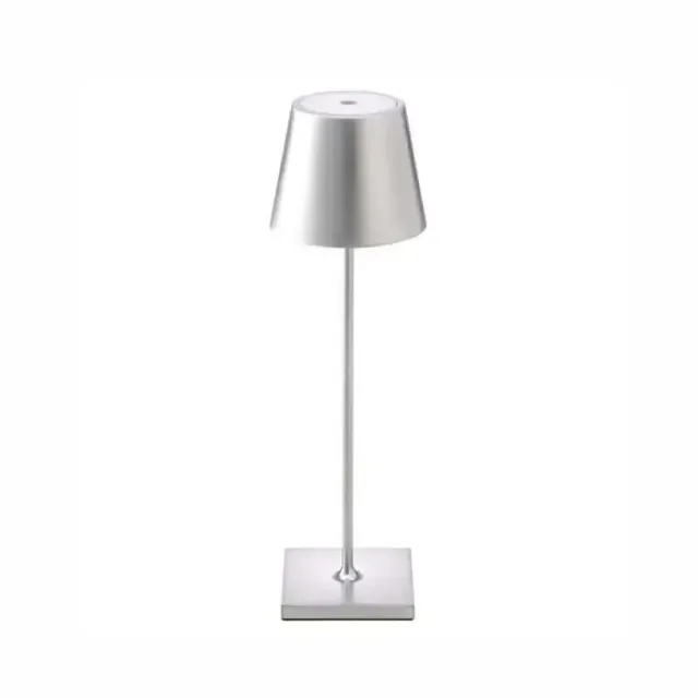 Portable table lamp LED night light rechargeable modern wireless table lamp