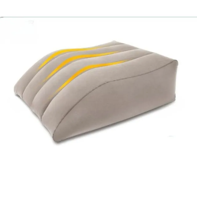 1 piece inflatable foot pillow for relaxation and leg lift