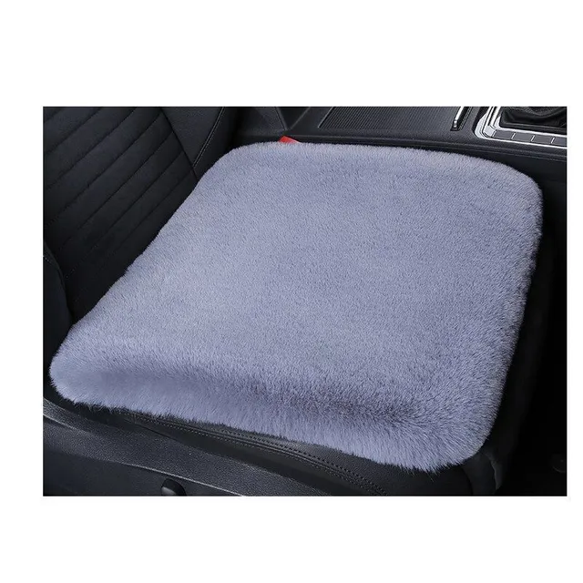 Plush car seat cushion - various colours