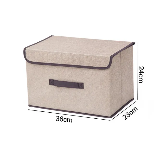 Storage box with lid