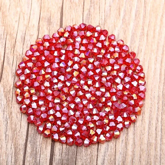 Set of glass beads for jewellery making - small beads for bracelets, necklaces, rings - creation