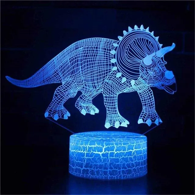 Dinosaur lamp