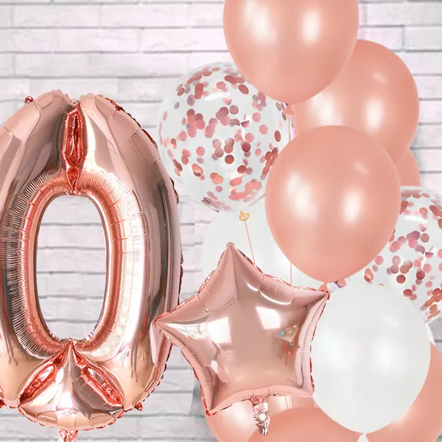 Set dokonalých balónků na oslavu ve více barvách