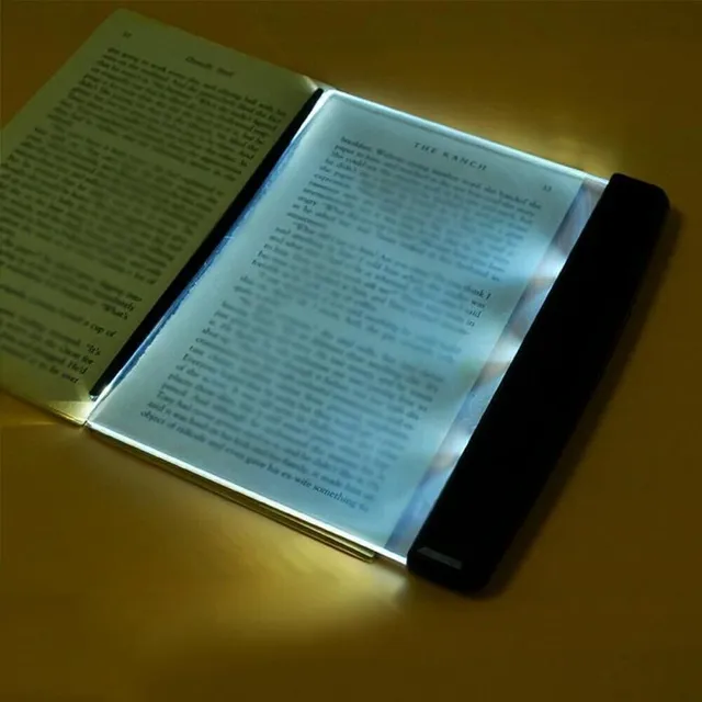 LED light panel for reading books