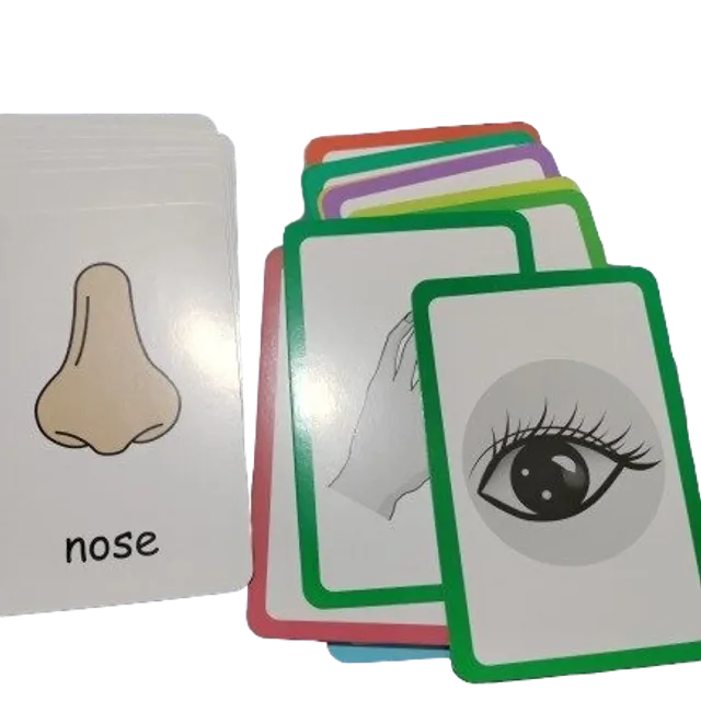 English Educational Cards