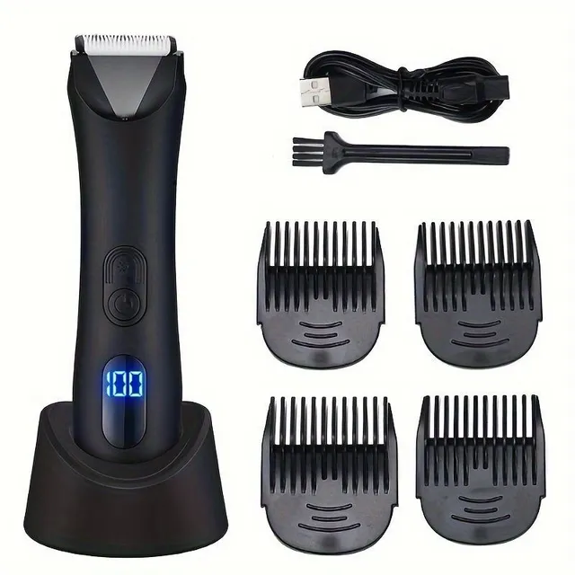 Universal body and hair trimmer for men and women - Waterproof IPX7