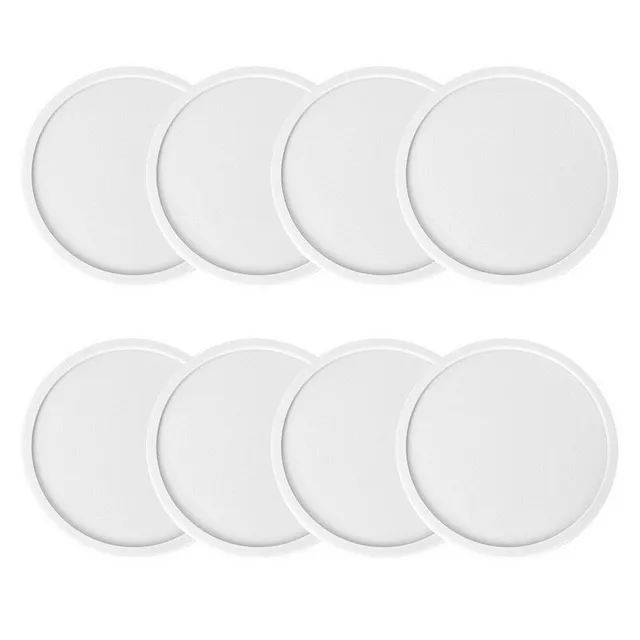 Silicone coasters 8 pcs