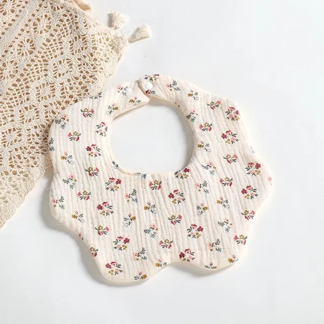 Baby cotton bib - various motifs