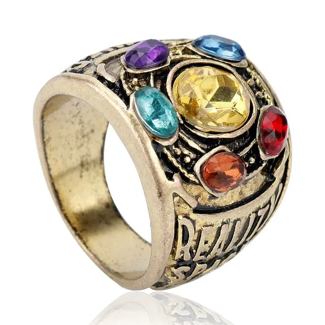 Six Stone Infinity Ring - Avengers