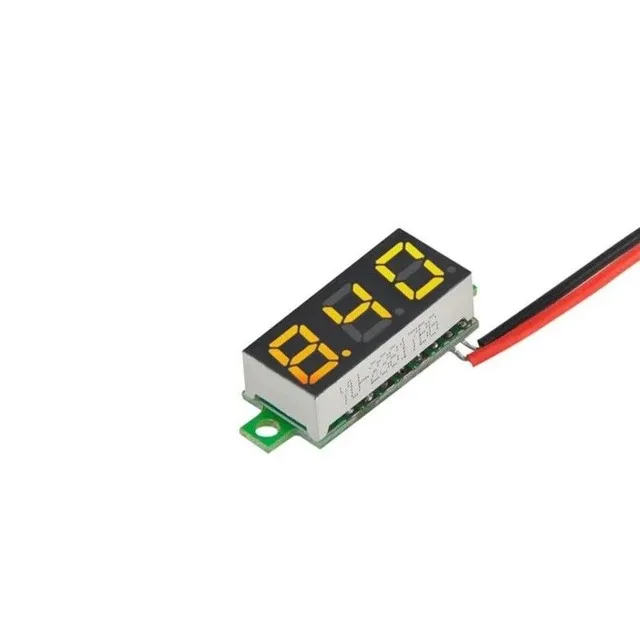 LED digitálny voltmeter 0-00V čierna Connelly