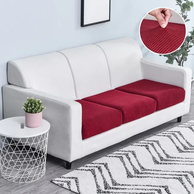 Flexible fleece sofa cover