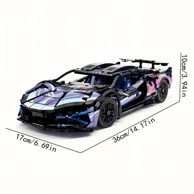 Model závodního auta hračka