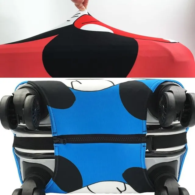 Luxus gyermek bőrönd borító Minnie / Mickey
