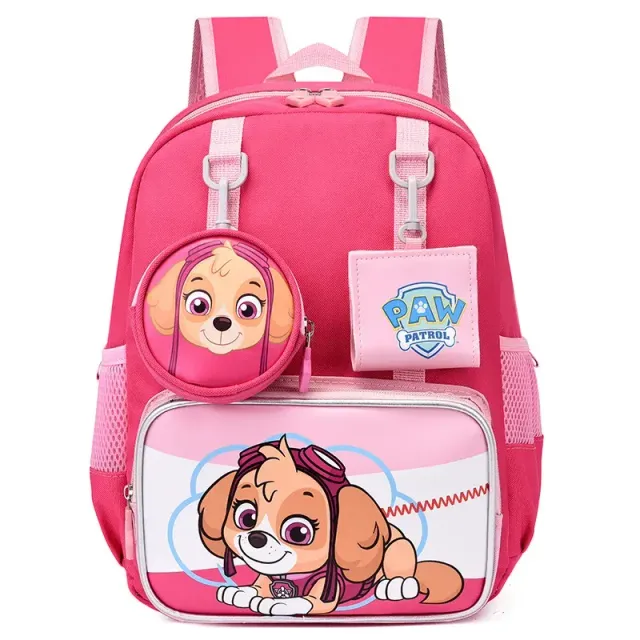 Children's school backpack with side pockets and motifs popular Paw Patrol