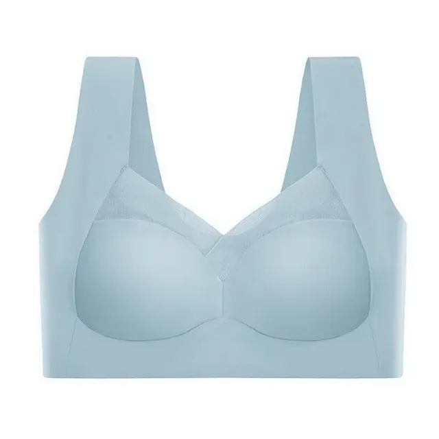 Women's seamless bra in large sizes - comfortable bra without bones with excellent support