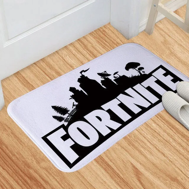 Stylish anti-slip mat with computer game motif DD001-14