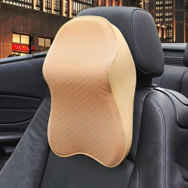 Memory foam car neck pillow