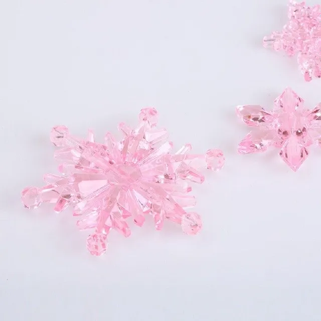 Decorative snowflakes 10 pcs