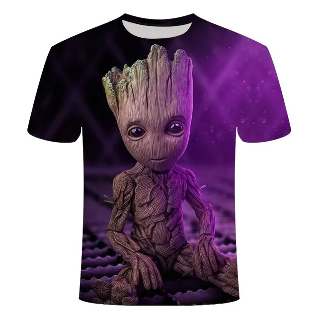 Super T-shirt z motywem Groot
