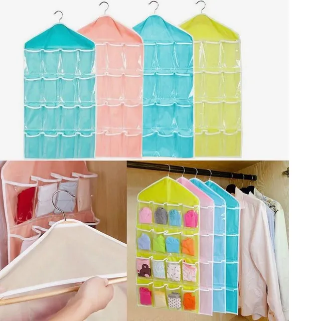 Storage bag with 16 pockets