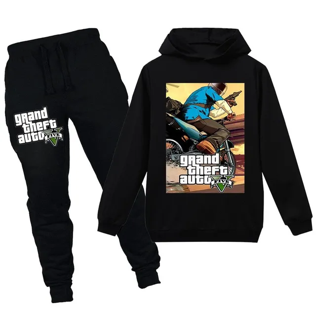 Kids tracksuit with GTA V print