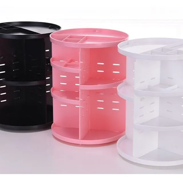 Swivel cosmetic organiser