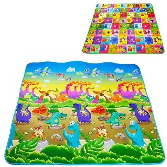 Rusty's children's playing pad dinosaur-letters