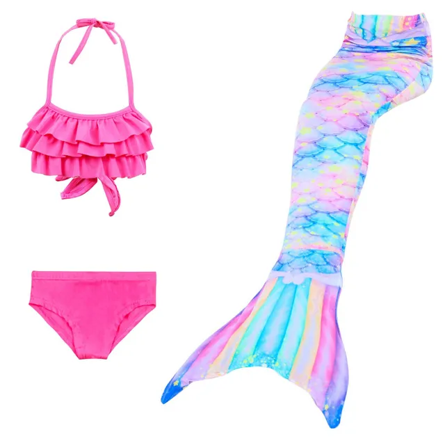 Mermaid swimsuit set for girls