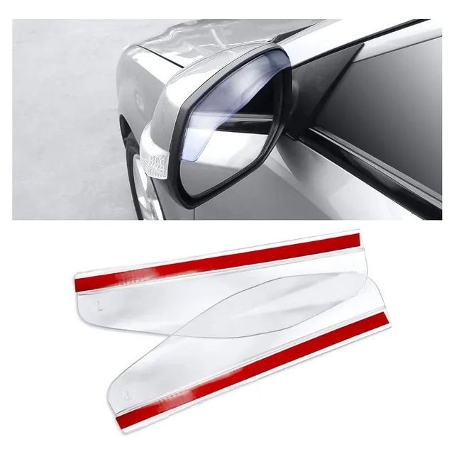 Rain covers for rear-view mirrors 2 pcs