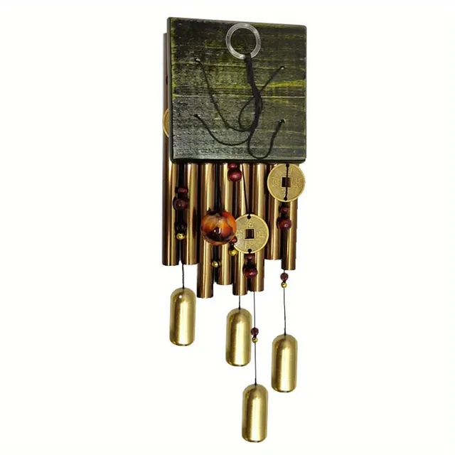 1 pc Hinged wind chimes with aluminum pipes