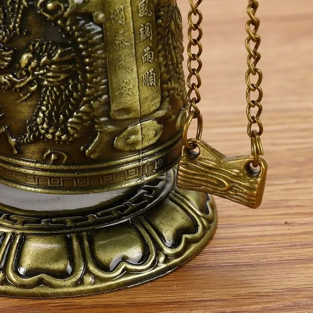 Tibetan bell with ornaments