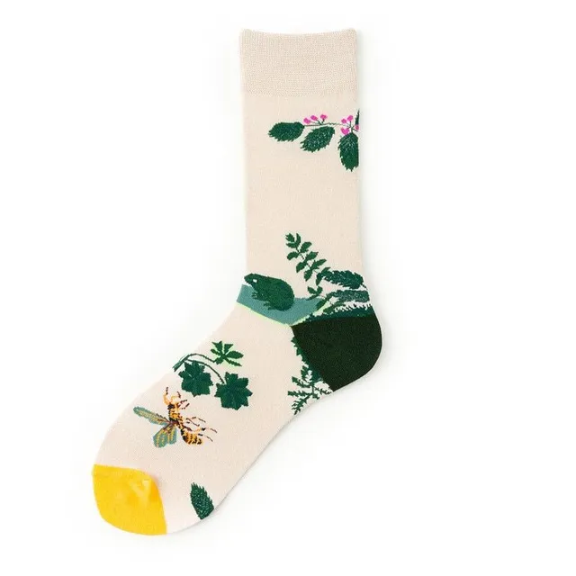 Funny socks with motifs