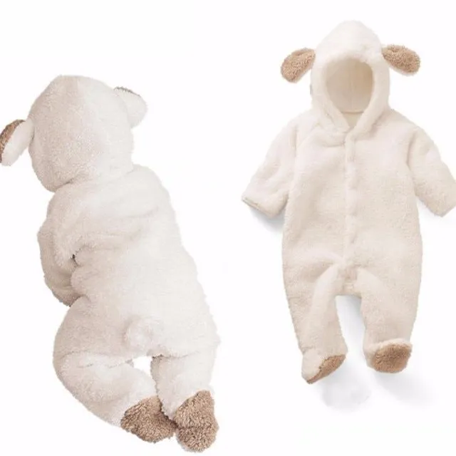 Winter onesies with ears for boys and girls Teddy