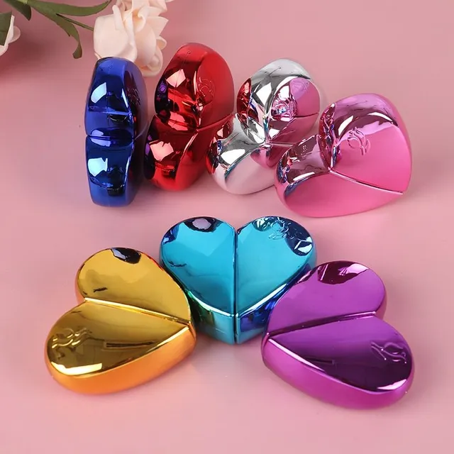 Heart-shaped travel perfume dispenser Claudia