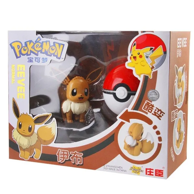 Set Pokémon Clip n Go cu pokéball - diferite tipuri