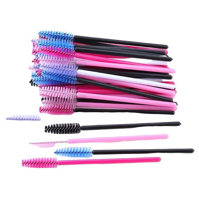 Eyebrow brushes and eyelashes 50 pcs