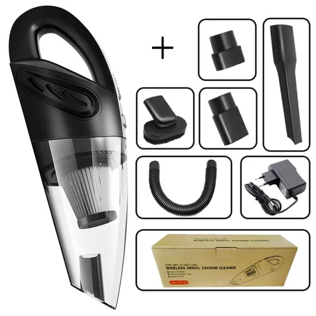 Wireless mini hand vacuum cleaner for car