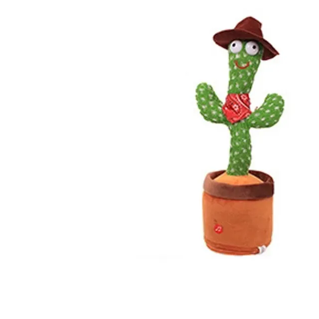 Plush cactus with electronic dancing and singing plush for kids - Birthday Gift