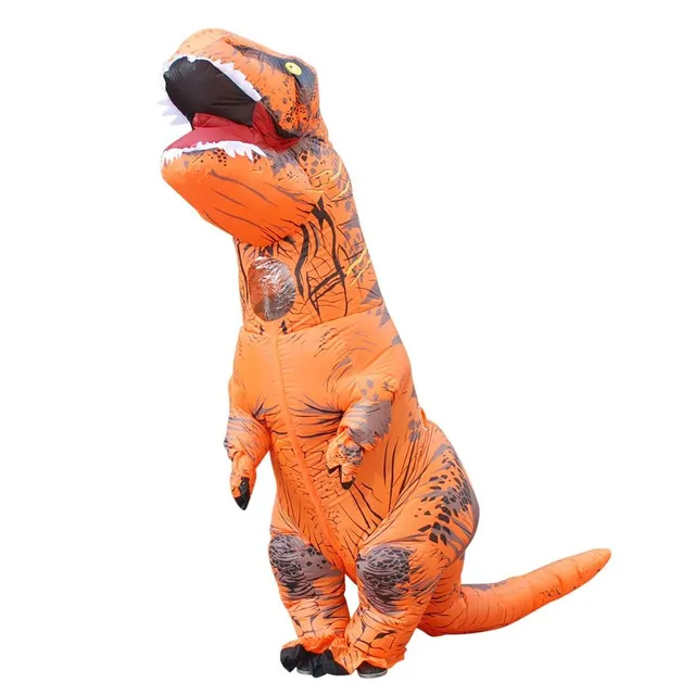 Nafukovací halloweenský kostým pre dospelých - Dinosauru