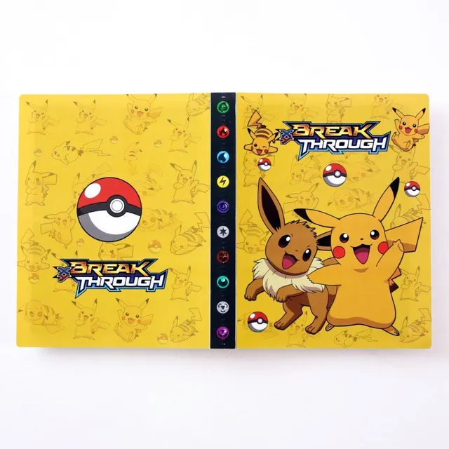Album na herní kartičky s motivem Pokémon