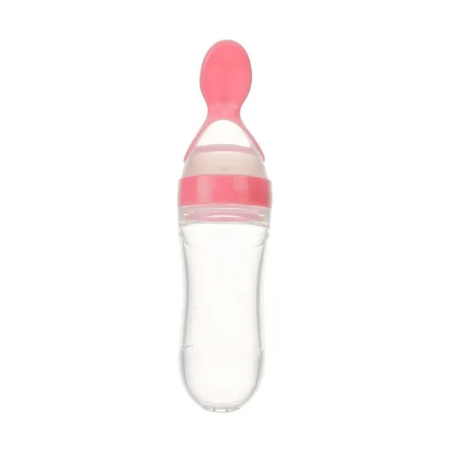 Silikónová dojčenská fľaša na kŕmenie