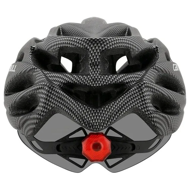 Kask rowerowy z okularami M/L 54 - 61 cm