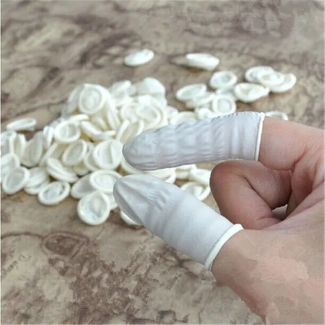 Rubber thimbles 100 pcs