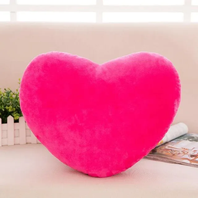 Pillow in the shape of a heart