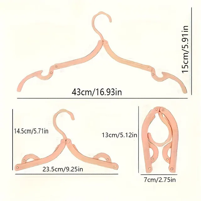 Přenosné Skládací Cestovní Věšáky - Nezbytné Křižovátkové Doplňky